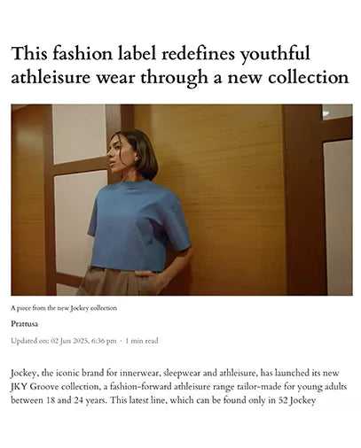 This fashion label redefines youthful athleisure wear through a new collection