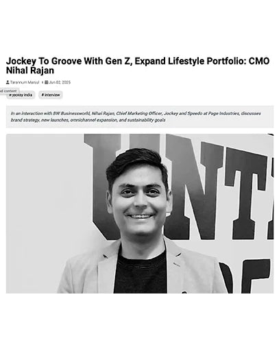 Jockey To Groove With Gen Z, Expand Lifestyle Portfolio: CMO Nihal Rajan